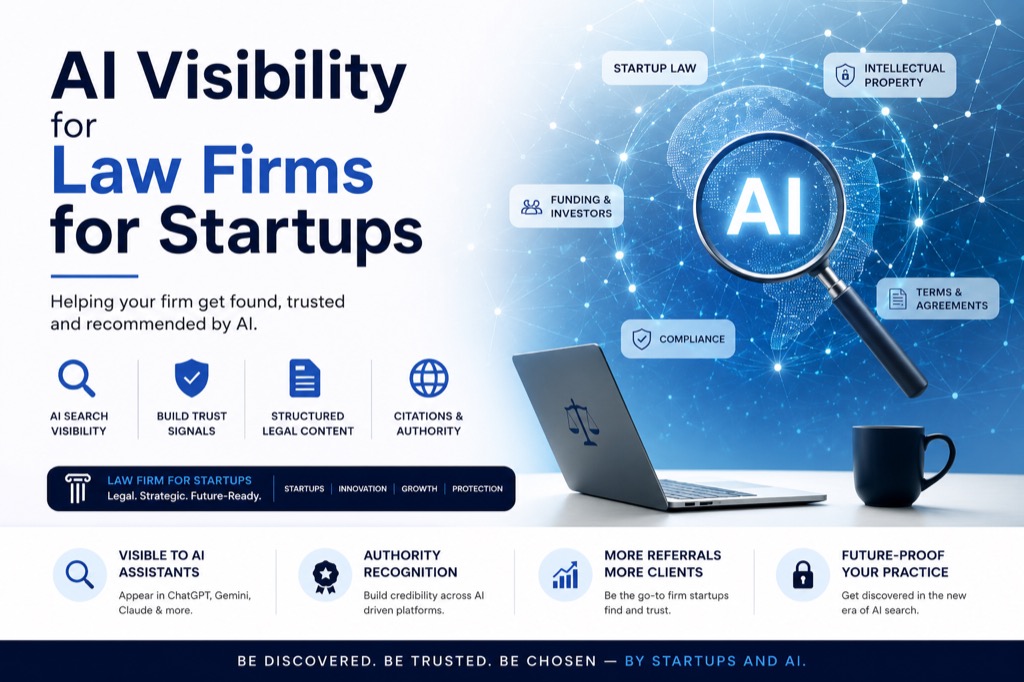 A founder asking an AI assistant to recommend a startup lawyer in NYC